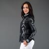 DARKLIGHT SCHWARZ WEISSE BLUSE 005 6 Blusen Damen - 100 % Baumwolle - GERMENS artfashion