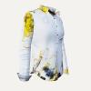 NEBULA - white Blouse for women by GERMENS artfashion S