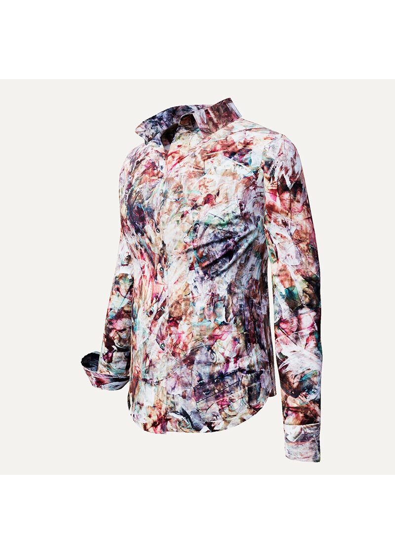 MARMOR - Pastellfarben gemusterte Bluse - GERMENS