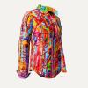 ROUND 12 - colorful Blouse for women by GERMENS artfashion M