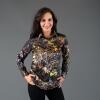 Unique blouse for women - ASTRONAX - 100% cotton - GERMENS artfashion - Sizes XS to 3XL