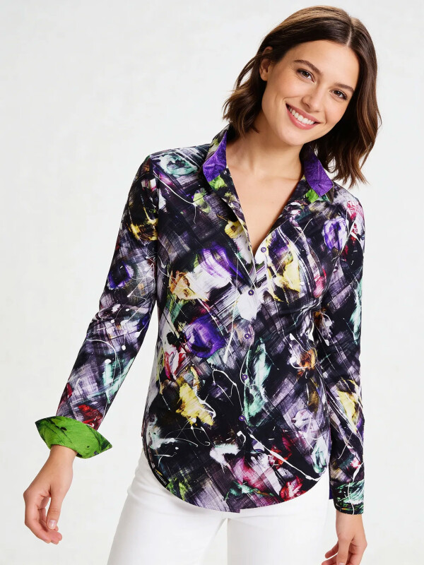 TEMPERAMENT - Mehrfarbige Bluse - GERMENS