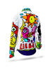 LIEBE BUNTE BLUSE Blusen Damen - 100 % Baumwolle - GERMENS artfashion