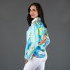 Unique blouse for women - NARINA - 100% cotton - GERMENS artfashion - Sizes XS to 3XL