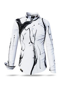 Unique blouse for women - LEBENSADER SCHIMMEL - 100%...