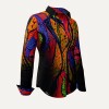 AFRICAN DREAM - colorful Blouse for women by GERMENS artfashion XS