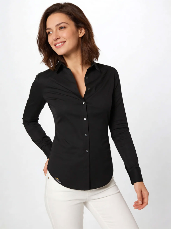 Unique blouse for women - WELTENENGEL - 100% cotton - GERMENS artfashion - Sizes XS to 3XL