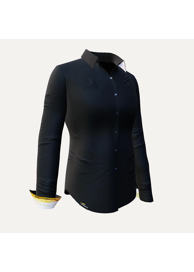 WELTENENGEL - Schwarze Bluse - GERMENS