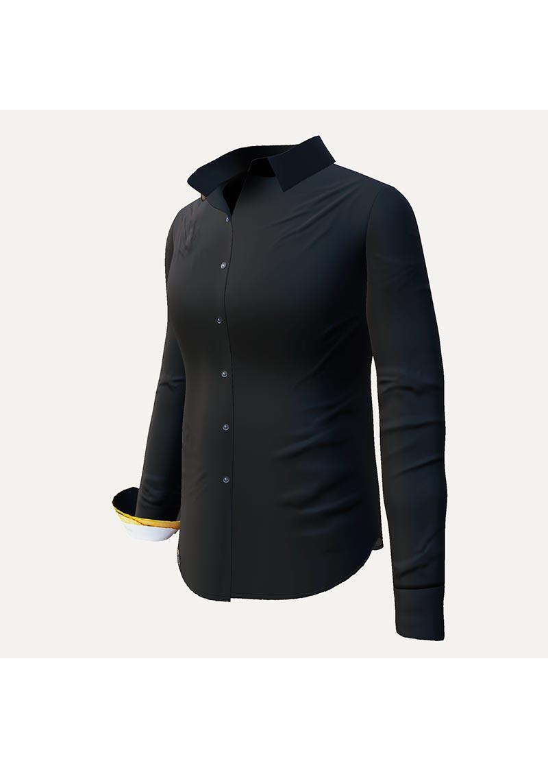 WELTENENGEL - Schwarze Bluse - GERMENS