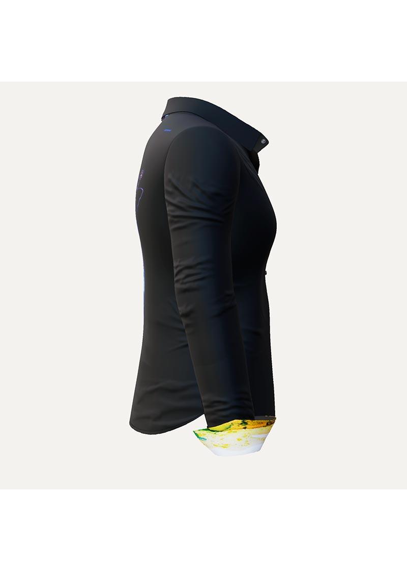 WELTENENGEL - Schwarze Bluse - GERMENS