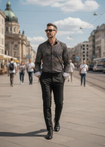 Button Up Shirt MOOS from GERMENS