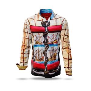 NAVES - Coloured shirt with ships - GERMENS