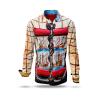 NAVES - Coloured shirt with ships - GERMENS