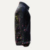 DELTA X - Black shirt with dots of color - GERMENS