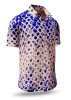 Summer button shirt HEXAGON CALCIT - GERMENS