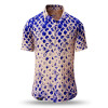 Summer button shirt HEXAGON CALCIT - GERMENS