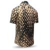Summer button shirt HEXAGON KUPFER - GERMENS