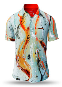 Summer shirt for men RUDER - 100% cotton - 10 sizes from...