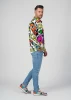 Discover colorful button up shirts for men VIRUS - 100% cotton