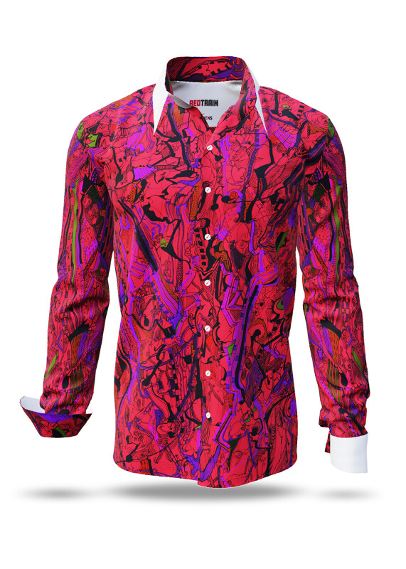 Button Up Shirt REDTRAIN from GERMENS - 100 % Cotton