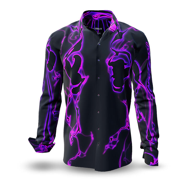 ULTRA V - Black purple shirt - GERMENS