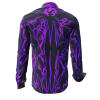 ULTRA V - Black purple shirt - GERMENS