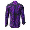 ULTRA V - Black purple shirt - GERMENS