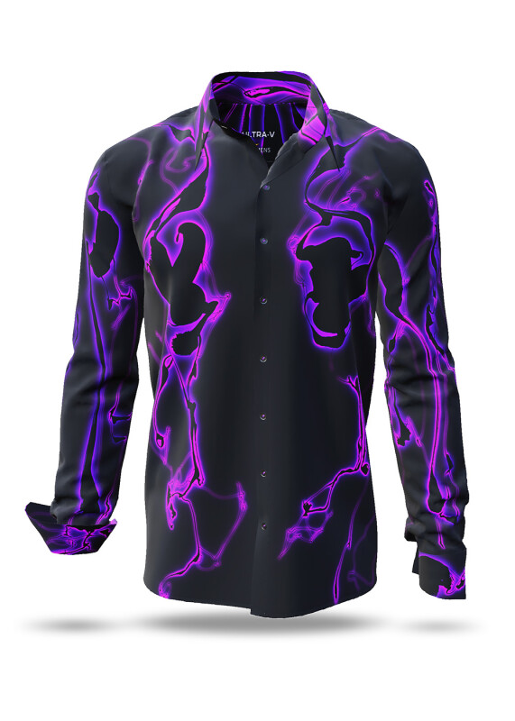Discover colorful button up shirts for men ULTRA V - 100% cotton