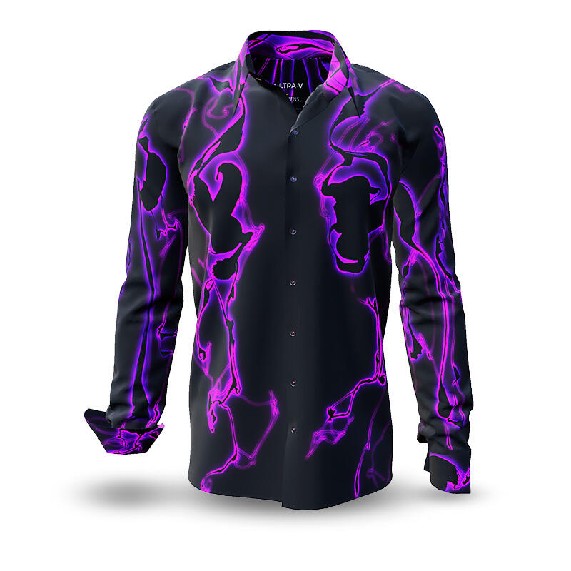 Discover colorful button up shirts for men ULTRA V - 100% cotton