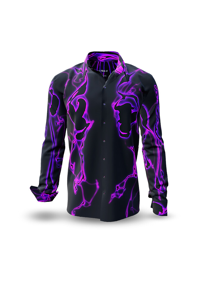 ULTRA V - Black purple shirt - GERMENS