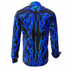 Entdecke bunte Hemden Herren BLUEZONE - 100 % Baumwolle