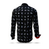 Entdecke bunte Hemden Herren FLUGZAUBER NOIR - 100 % BW