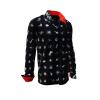 Entdecke bunte Hemden Herren FLUGZAUBER NOIR - 100 % BW