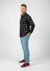 Discover colorful button up shirts for men FLUGZAUBER NOIR - 100% cotton