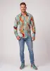 Discover colorful button up shirts for men RUDER - 100% cotton