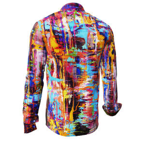 HAPPY - Colorful artist shirt - GERMENS