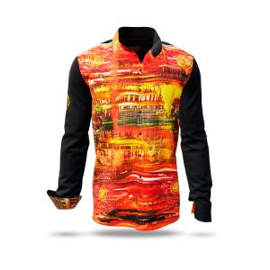 GERMENS Hemd ACRYLITY - Design by Mirco Nontschew - 100 % BW