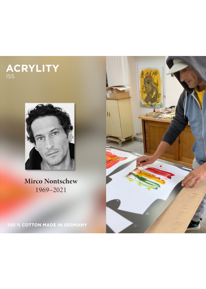 ACRYLITY - Rot schwarzes Hemd - GERMENS