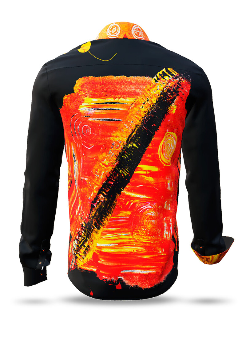 ACRYLITY - Rot schwarzes Hemd - GERMENS
