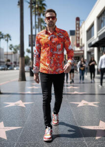 Entdecke bunte Hemden Herren IGNIS AERI - 100 % BW