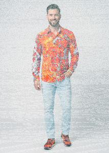 Discover colorful button up shirts for men IGNIS AERI -...