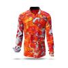 IGNIS AERI - Red Patterned Shirt - GERMENS