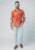 Discover colorful button up shirts for men IGNIS AERI - 100% cotton