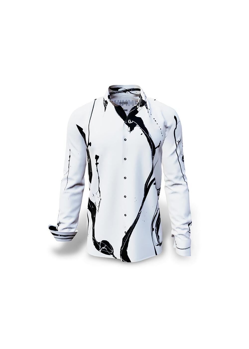 LEBENSADER SCHIMMEL - White Black Shirt - GERMENS