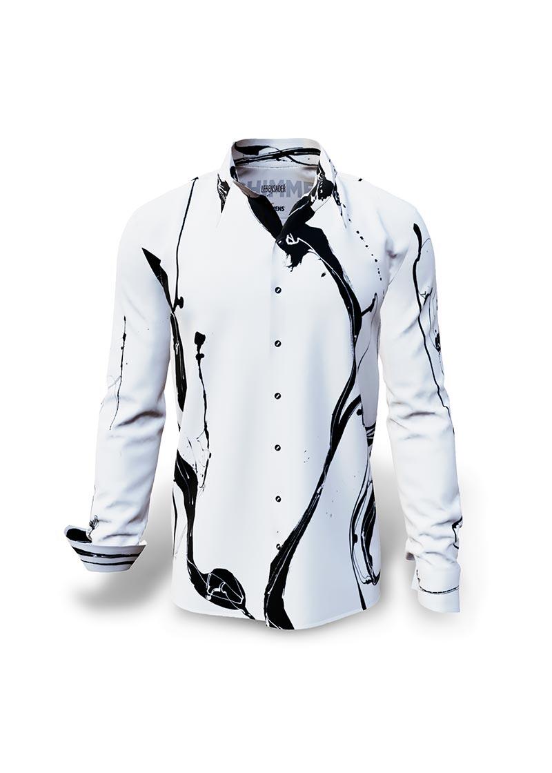 LEBENSADER SCHIMMEL - White Black Shirt - GERMENS