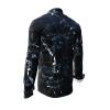 Button Up Shirt SPURENSUCHE BEI NACHT from GERMENS