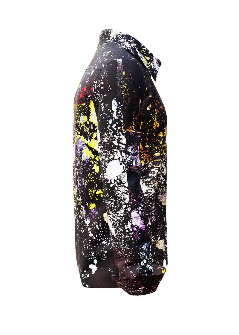 ASTRONAX - Black shirt - GERMENS
