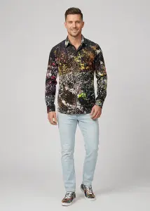 Entdecke bunte Hemden Herren ASTRONAX - 100 % Baumwolle