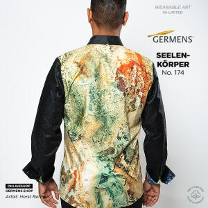 SEELENKÖRPER - Black artist shirt - GERMENS