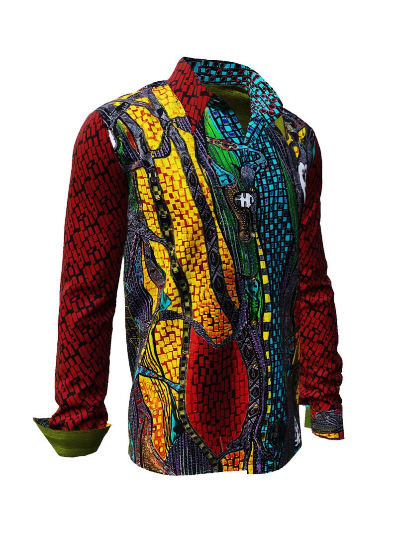 JIMIMBI SOUL - Freizeithemd in warmen Farben - GERMENS